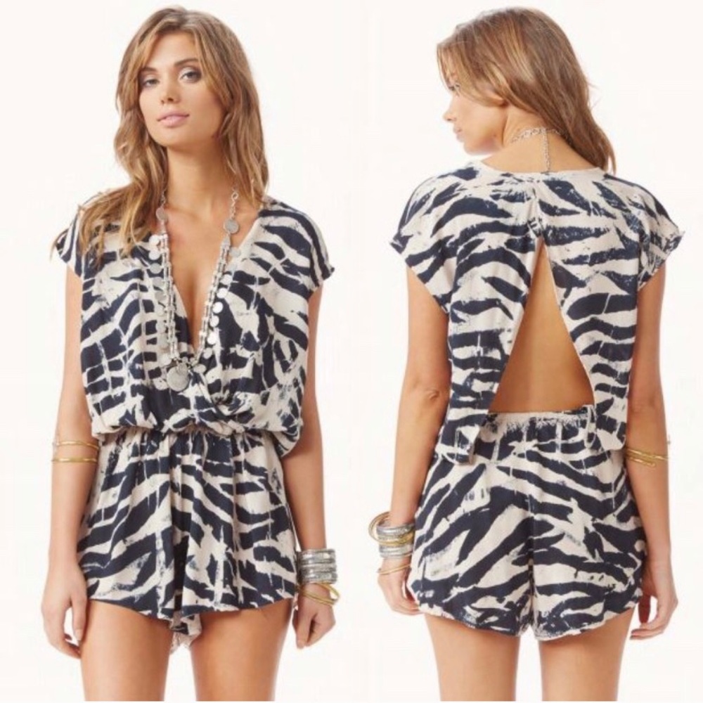 Blue Life Deep V romper XS